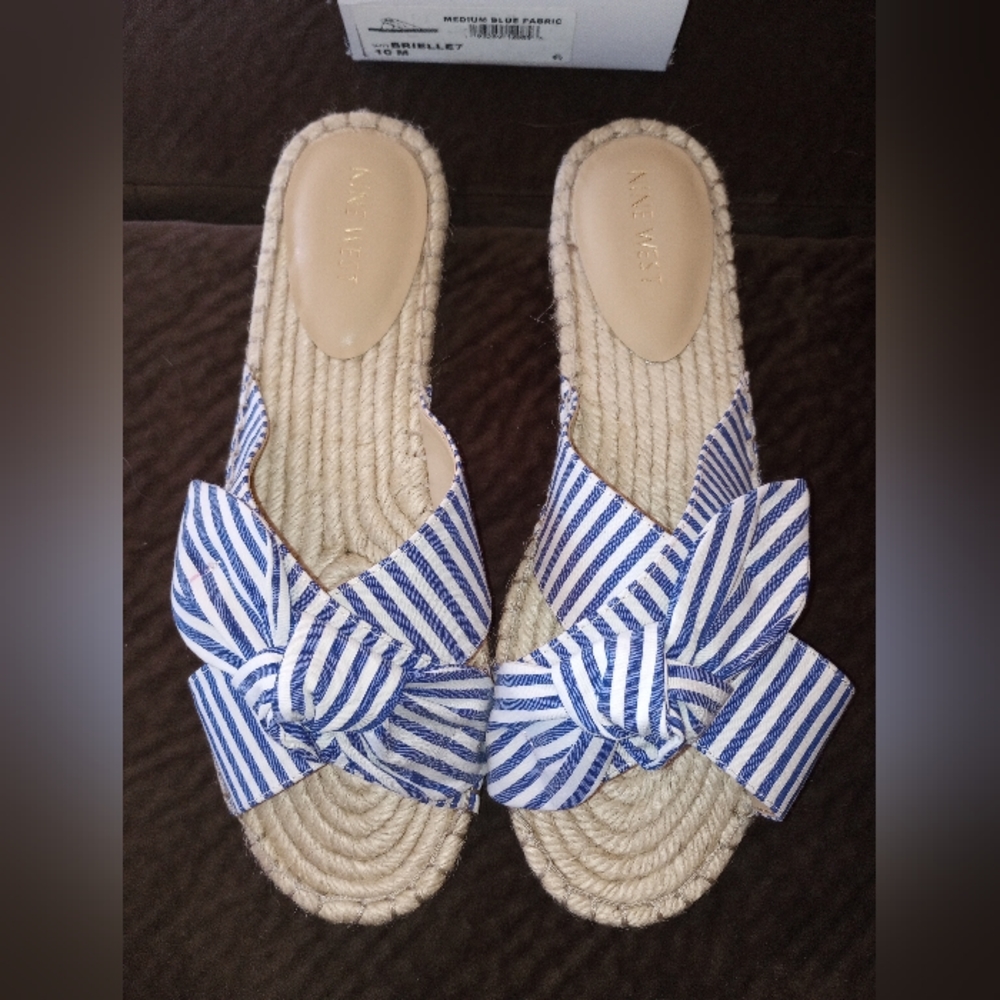 Nine West new in box espadrilles sandals